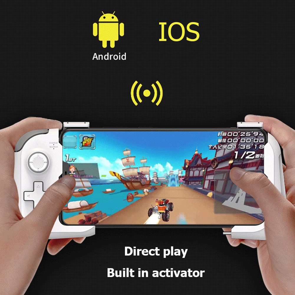 PG-9211 Mobile Phone Gamepad Bluetooth-compatible Game Controller Joystick for PUBG Game for Peace Honor of Kings ȵ̵ iOS